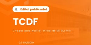 Edital TCDF publicado