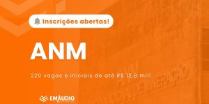 Inscrições abertas ANM