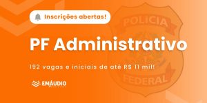 Inscrições abertas PF