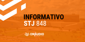 INFORMATIVO STJ 848
